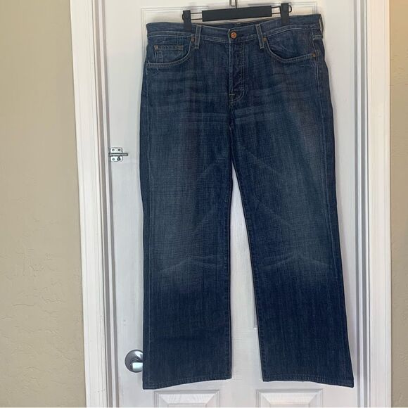 7 for All Mankind Relaxed Jeans Size 36 - Picture 1 of 11